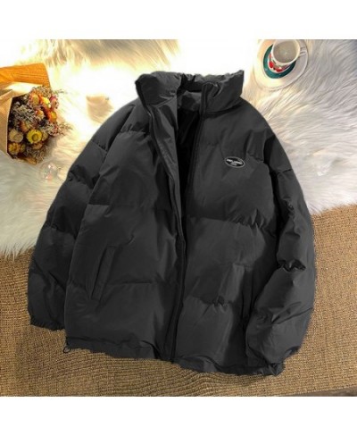 Winter Bread Coat Couple's Solid Color Coat Men & Women's Casual Thickened Original Night Wind Warm Short Cotton Padded Jacke...
