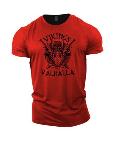 Oversized Tee SMen's T Shirts 3d Viking Print Summer Short Sleeve Tops Casual Men's T-shirtshirts Men Vintage Clothing Camise...