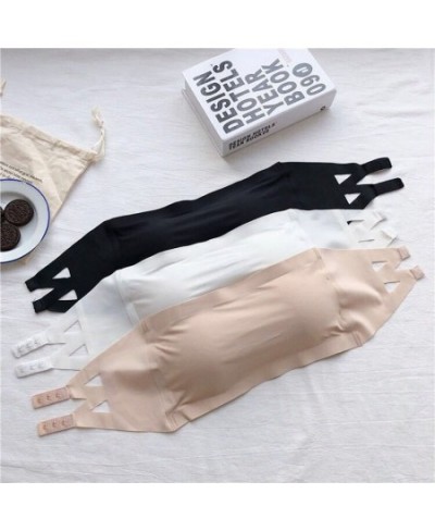 Summer Women Sexy Strapless Wireless Sexy Tube Bra Soft Breathable Push Up Seamless Bras Tops Sexy Lingerie Invisible Bras $1...
